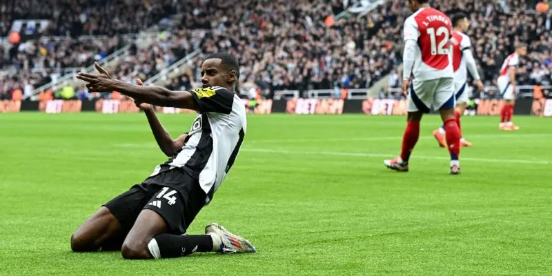 Dự đoán tỷ lệ thắng trong trận Arsenal vs Newcastle